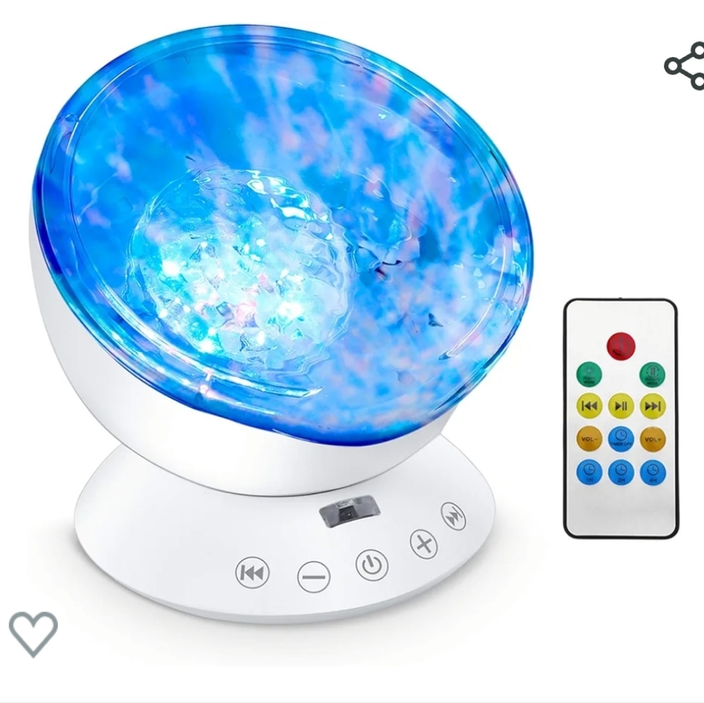 🌊 Ocean Wave Projector (NEW)